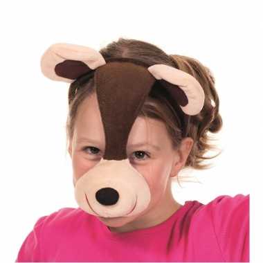 Beren dieren masker met geluid